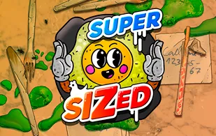 Supersized slot game
